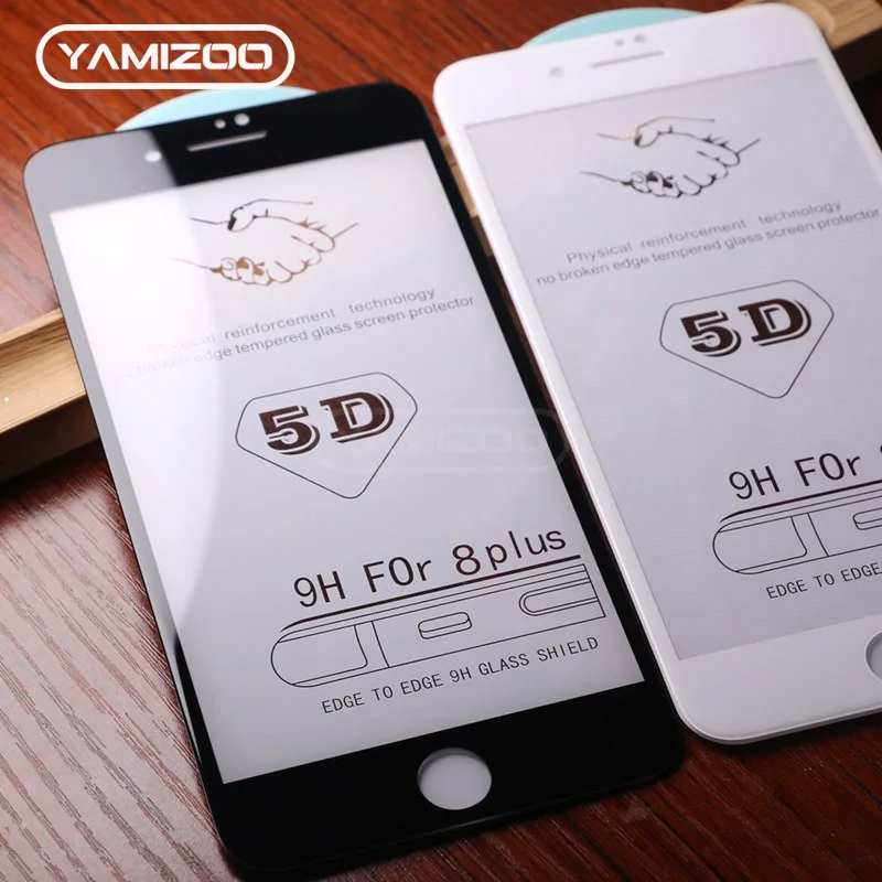 YAMIZOO Protective Glass For iphone 7 8 6 6s Plus Glass x 7 6 Screen Protector On 5D Curved Tempered Glass For iPhone x 8 Film
YAMIZOO Protective Glass For iphone 7 8 6 6s Plus Glass x 7 6 Screen Protector On 5D Curved Tempered Glass For iPhone x 8 Film