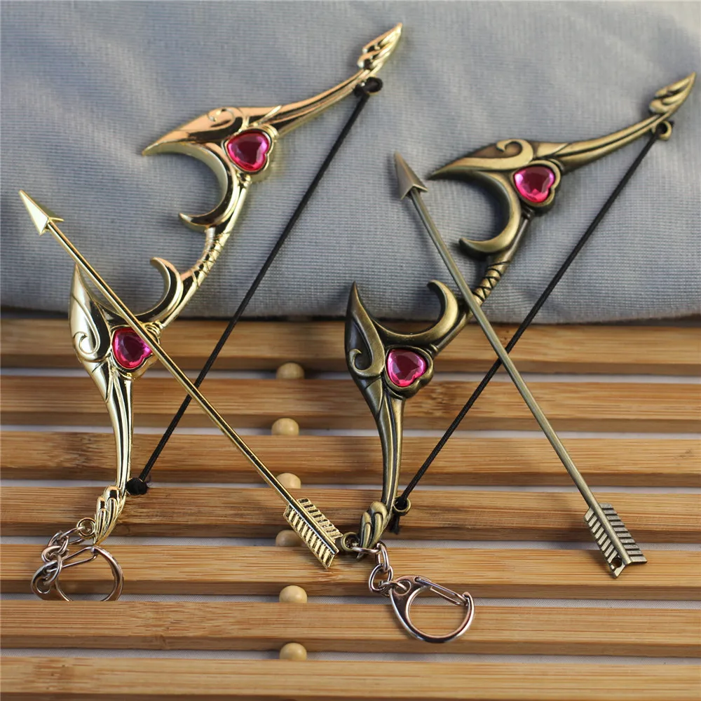 Фото 2015 New arrival LOL Ashe - The Frost Archer arrow keychain League of legend anime bow and | Украшения и аксессуары