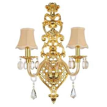 Modern Gold crystal wall Lamp Hotel furnishing for living room villa Big Luxury Crystal Wall Sconce home deco lighting fixtures
Modern Gold crystal wall Lamp Hotel furnishing for living room villa Big Luxury Crystal Wall Sconce home deco lighting fixtures