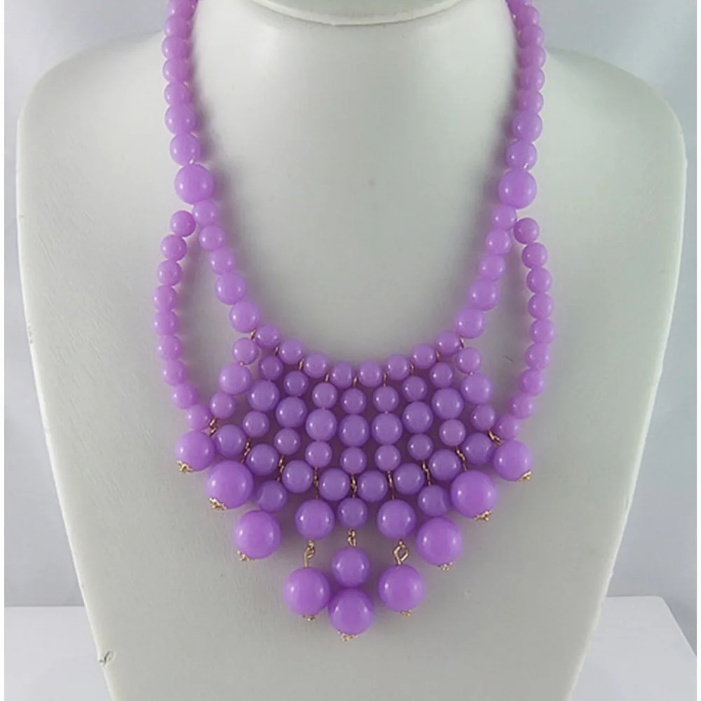 CirGen Fashion Handmade Tiered Bead Boho Statement pendant Collar Choker short pendant necklace For Women Jewelry,SS825
CirGen Fashion Handmade Tiered Bead Boho Statement pendant Collar Choker short pendant necklace For Women Jewelry,SS825