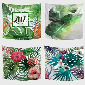 Green Plants Flowers Tapestry Wall Hanging Yoga Mat Beach Towel Farmhouse Polyester Banana Leaf Blanket Home Party Decoration
Green Plants Flowers Tapestry Wall Hanging Yoga Mat Beach Towel Farmhouse Polyester Banana Leaf Blanket Home Party Decoration