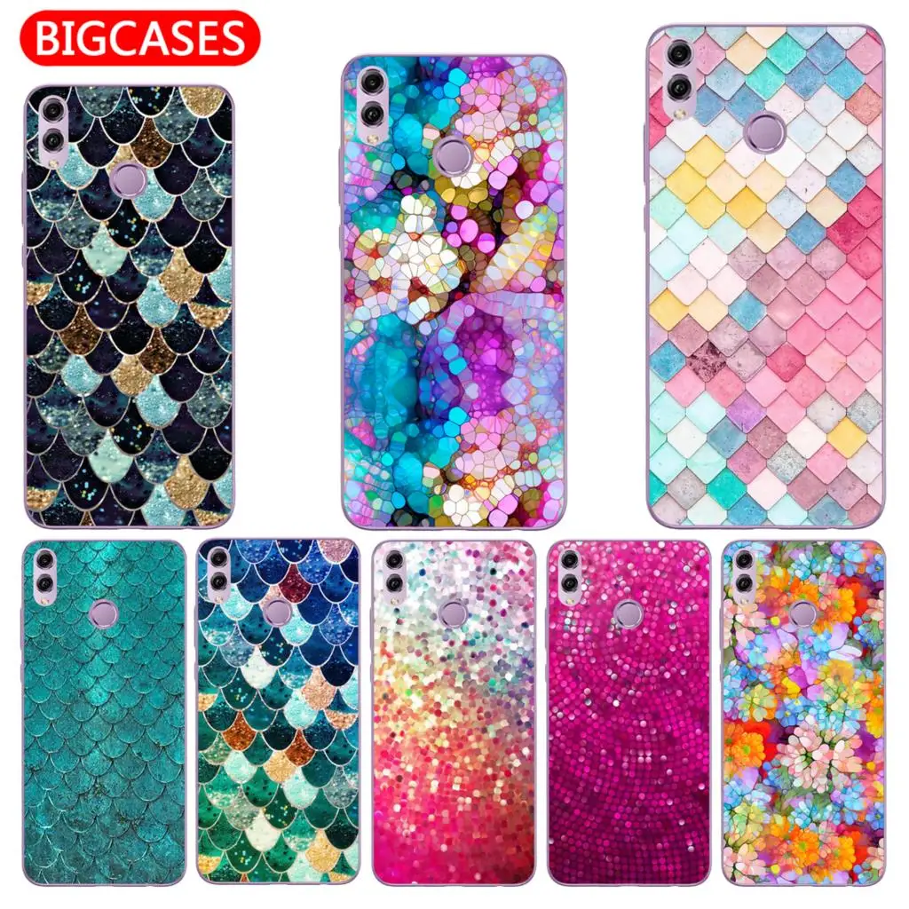 For Huawei Honor 8X Case Cover 6.5" Soft TPU Silicone Popular Cute Happy Color Fish Scales Flower Painted Protective Phone Case
For Huawei Honor 8X Case Cover 6.5" Soft TPU Silicone Popular Cute Happy Color Fish Scales Flower Painted Protective Phone Case