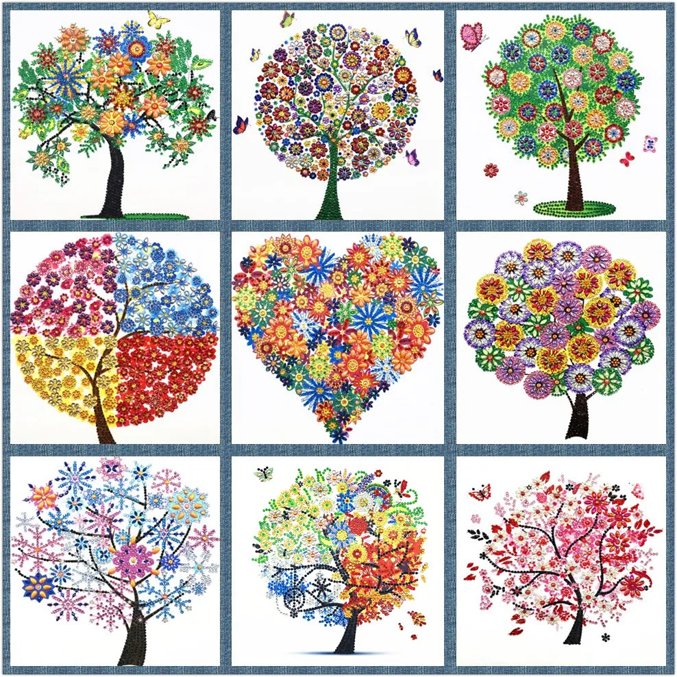 Special Shape Diamond Painting Phantom Flower Tree Combination Modern Pattern DIY 5D Part Drill Cross Stitch Kit Crystal Artwork
Special Shape Diamond Painting Phantom Flower Tree Combination Modern Pattern DIY 5D Part Drill Cross Stitch Kit Crystal Artwork