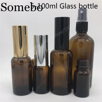 10pcs 5ml, 10ml,15ml,20ml,30ml,50ml,100ml Amber Empty Glass Spray Bottle with Fine Mist Sprayers for Essential oil Hot sale
10pcs 5ml, 10ml,15ml,20ml,30ml,50ml,100ml Amber Empty Glass Spray Bottle with Fine Mist Sprayers for Essential oil Hot sale