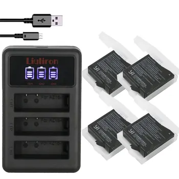 new bateria yi 4k battery + 3lots charger for original xiaomi yi 2 xiaoyi 4k 4k plus black camera accessories
new bateria yi 4k battery + 3lots charger for original xiaomi yi 2 xiaoyi 4k 4k plus black camera accessories