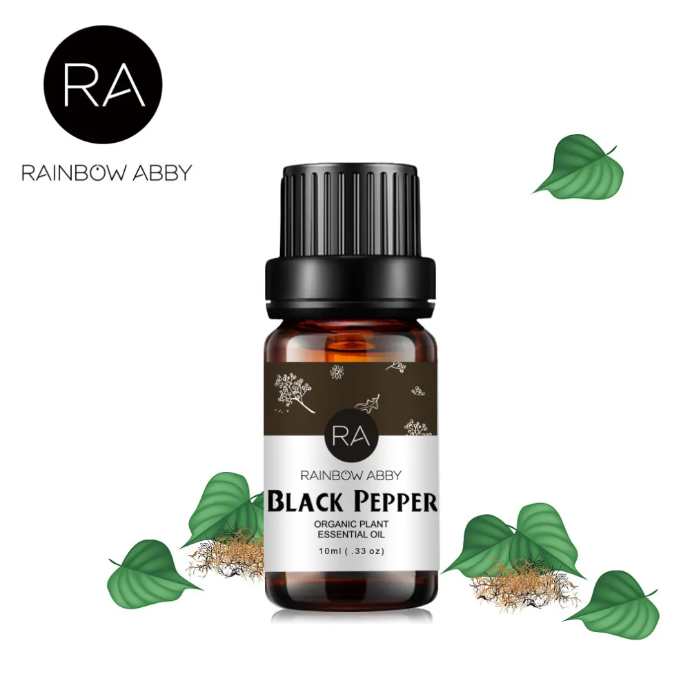 10ml Black Pepper Essential Oil Natural Plant Massage Oil Black Pepper Aromatherapy Oil Help to Treat Skin Diseases Refresh Mind
10ml Black Pepper Essential Oil Natural Plant Massage Oil Black Pepper Aromatherapy Oil Help to Treat Skin Diseases Refresh Mind