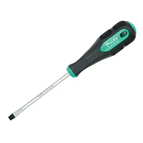 Selling ProsKit 9sd-214a Pro-Soft Flat Screwdriver (-6 6x200mm) Hand Repair Tools Non-slip Flat Heel Screwdriver
Selling ProsKit 9sd-214a Pro-Soft Flat Screwdriver (-6 6x200mm) Hand Repair Tools Non-slip Flat Heel Screwdriver