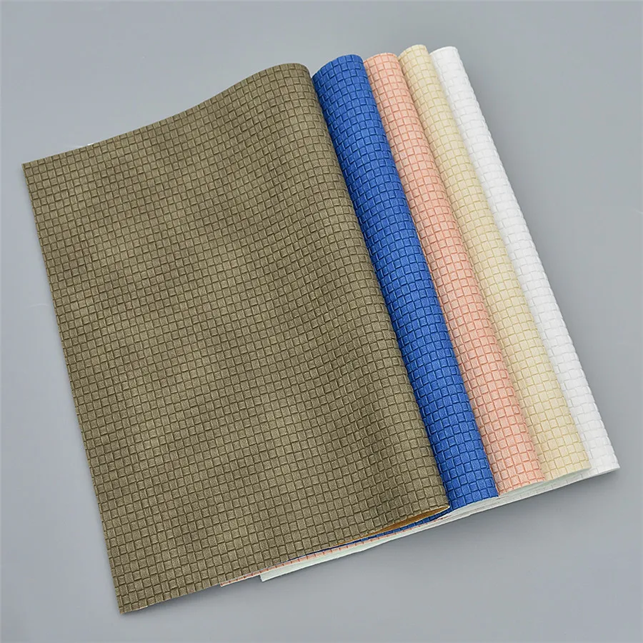 A4 21x29cm Grid Pattern Woven PVC Fabric For Diy Clothes Handmade Sewing Fabric Hairbows Garment Home Decoration
A4 21x29cm Grid Pattern Woven PVC Fabric For Diy Clothes Handmade Sewing Fabric Hairbows Garment Home Decoration