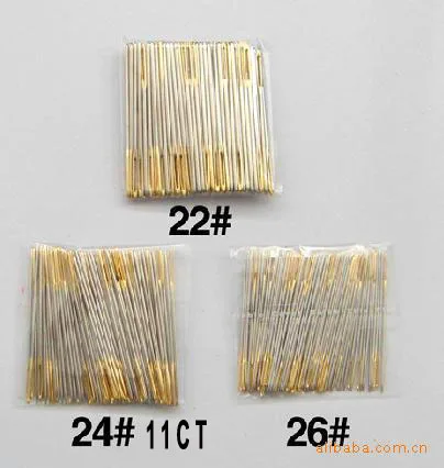 FREE Shipping Top Quality 24# 11CT cross stitch needles, embroidery needles #24 11CT, 100pcs/bag
FREE Shipping Top Quality 24# 11CT cross stitch needles, embroidery needles #24 11CT, 100pcs/bag