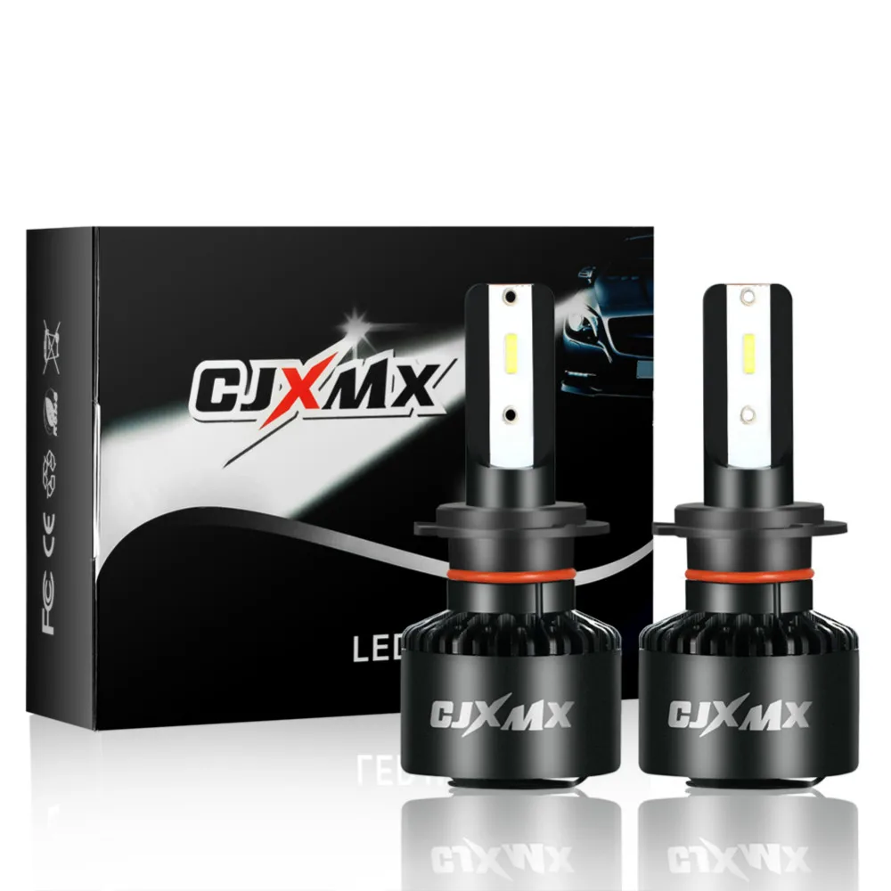 CJXMX H4 H7 LED Bulb H11 9006/HB4 Car Headlight Bulbs 60W 8000LM/set Canbus Car Lights 6500K CSP Super Bright Auto Headlight 12V
CJXMX H4 H7 LED Bulb H11 9006/HB4 Car Headlight Bulbs 60W 8000LM/set Canbus Car Lights 6500K CSP Super Bright Auto Headlight 12V