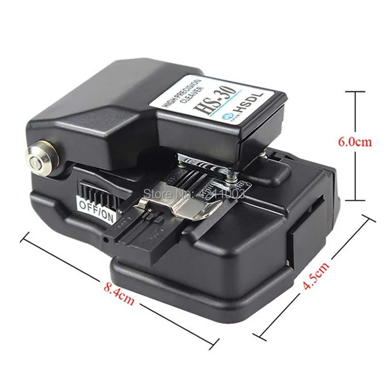 10pcs/lot wholesale HS-30 high precision cutter hot optical fiber fusion cleaver with 48000 Cleaves
10pcs/lot wholesale HS-30 high precision cutter hot optical fiber fusion cleaver with 48000 Cleaves