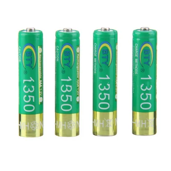 4Pcs AA BTY Battery 1350mAh 14500 AA NI-MH Rechargeable Batteries 14500Batteria 1.2V Cell Recyclable Good
4Pcs AA BTY Battery 1350mAh 14500 AA NI-MH Rechargeable Batteries 14500Batteria 1.2V Cell Recyclable Good