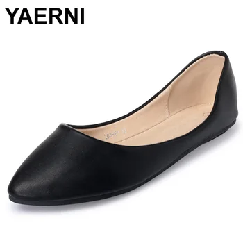 YAERNINew FashionWomen Casual PointedToe Flats Brief Solid Pu FlatsFor WomenSize 35-41Ladies Slip-on Leisure FlatShoes Ballerina
YAERNINew FashionWomen Casual PointedToe Flats Brief Solid Pu FlatsFor WomenSize 35-41Ladies Slip-on Leisure FlatShoes Ballerina