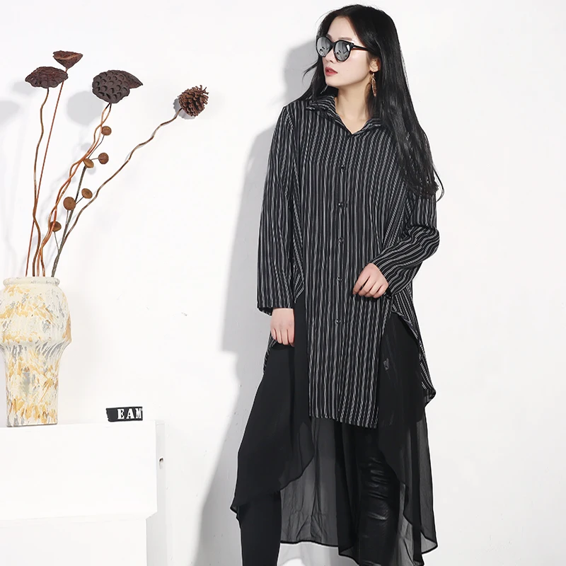 LANMREM 2019 New Fashion Spring And Summer Clothing Three Quarter Sleeves Striped Patchwork Chiffon Fake Two Pieces Dress WD1300
LANMREM 2019 New Fashion Spring And Summer Clothing Three Quarter Sleeves Striped Patchwork Chiffon Fake Two Pieces Dress WD1300