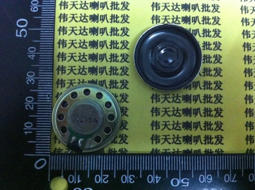 New Ultra-thin Mini sound speaker 32 ohms Euro 0.5 Watt 32R 0.5W Horn speaker Diameter 28MM 2.8CM thick 5MM Loud speaker
New Ultra-thin Mini sound speaker 32 ohms Euro 0.5 Watt 32R 0.5W Horn speaker Diameter 28MM 2.8CM thick 5MM Loud speaker