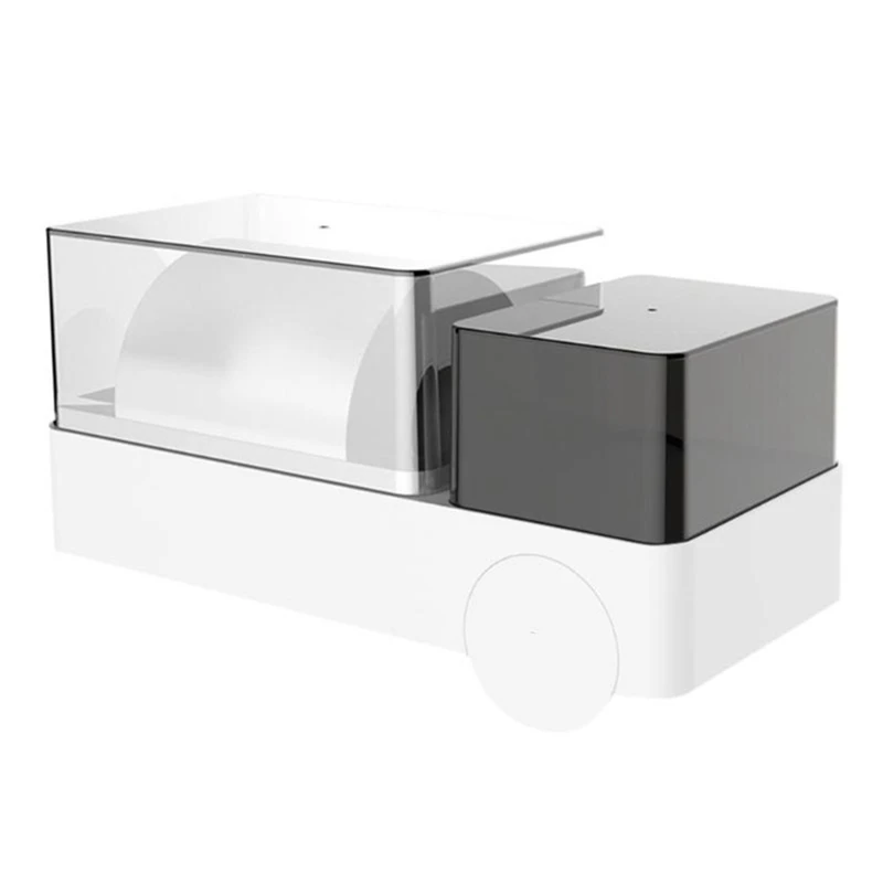 GTBL 2 In 1 Waterproof Bathroom Toilet Paper Holder Tissue Box Garbage Bag Storage Box Bathroom Shelf Multifunctional Toilet P
GTBL 2 In 1 Waterproof Bathroom Toilet Paper Holder Tissue Box Garbage Bag Storage Box Bathroom Shelf Multifunctional Toilet P