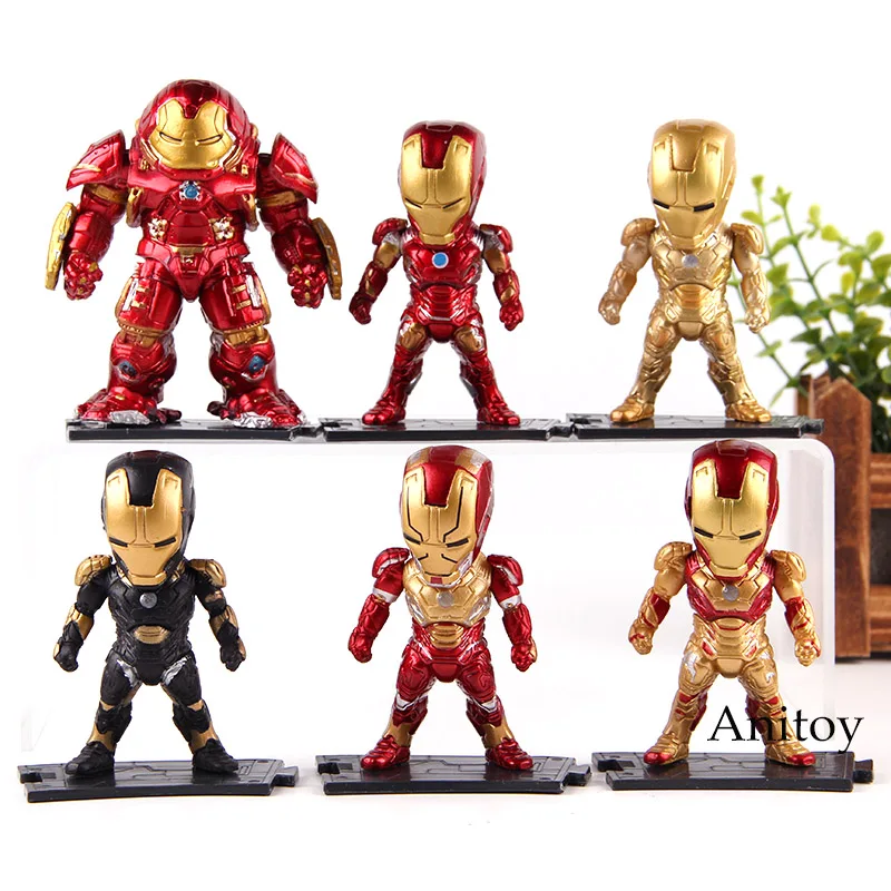 Avengers Mark 21 22 42 43 44 Iron Man Hulkbuster Toy Marvel Action Figure PVC Collection Model Kids Toys 6pcs/set
Avengers Mark 21 22 42 43 44 Iron Man Hulkbuster Toy Marvel Action Figure PVC Collection Model Kids Toys 6pcs/set