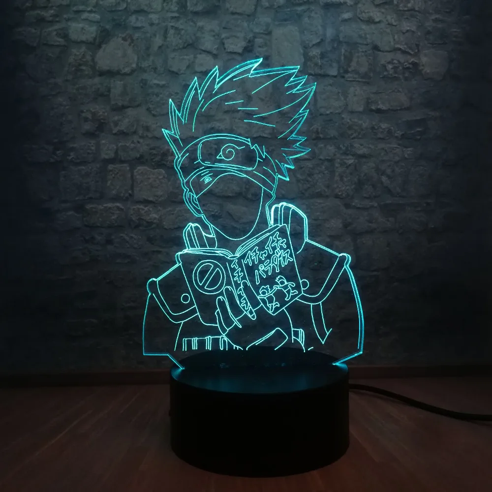Anime NARUTO Figure Hatake Kakashi 3D LED Gradient Night Light Battery Powered Teen Room Decor Kids Creative Birthday Xmas Gift
Anime NARUTO Figure Hatake Kakashi 3D LED Gradient Night Light Battery Powered Teen Room Decor Kids Creative Birthday Xmas Gift