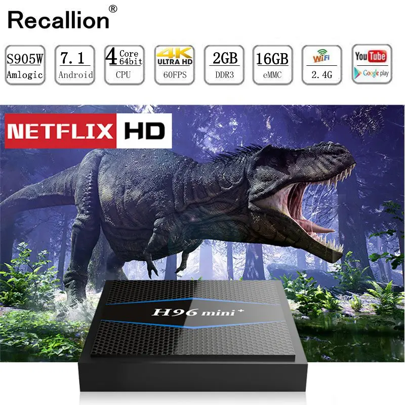 H96 mini Android 7.1 TV Box WiFi S905W smart tv box android 2GB ram Quad Core Set-top Box tvbox 4K Media Player X 96 set-top box
H96 mini Android 7.1 TV Box WiFi S905W smart tv box android 2GB ram Quad Core Set-top Box tvbox 4K Media Player X 96 set-top box
