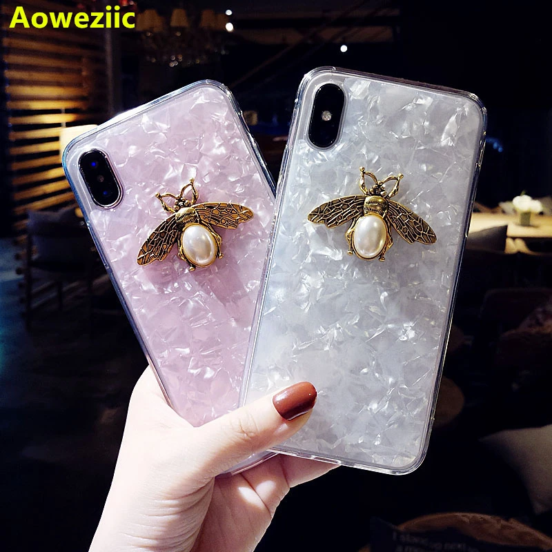 Aoweziic Shell small bee For iphone6s mobile phone shell soft silicone 8plus tide brand 7p Europe X XR XS MAX atmosphere female
Aoweziic Shell small bee For iphone6s mobile phone shell soft silicone 8plus tide brand 7p Europe X XR XS MAX atmosphere female