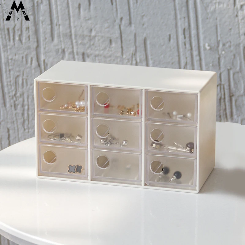 MeiJiaG New Storage Drawers Sundries Jewelry Accessories Cosmetic Makeup Sort Out For Bedroom Office Plastic PS Materials
MeiJiaG New Storage Drawers Sundries Jewelry Accessories Cosmetic Makeup Sort Out For Bedroom Office Plastic PS Materials