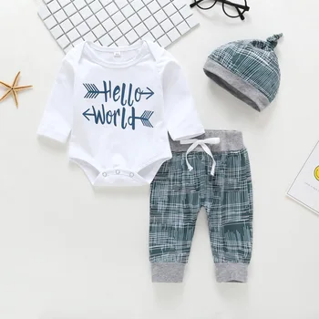 C lothing 2020 autumn and baby children'sshirt + pants + hat=3 pieces baby suit boys and girls clothing suits newborn
C lothing 2020 autumn and baby children'sshirt + pants + hat=3 pieces baby suit boys and girls clothing suits newborn
