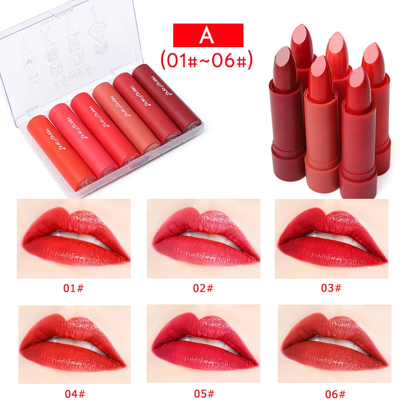 6pcs/set Women's Silky Nude Liquid Lipstick Velvet Sexy Long Lasting Waterproof Lip Gloss Nutritious Lips Matte Makeup Cosmetic
6pcs/set Women's Silky Nude Liquid Lipstick Velvet Sexy Long Lasting Waterproof Lip Gloss Nutritious Lips Matte Makeup Cosmetic