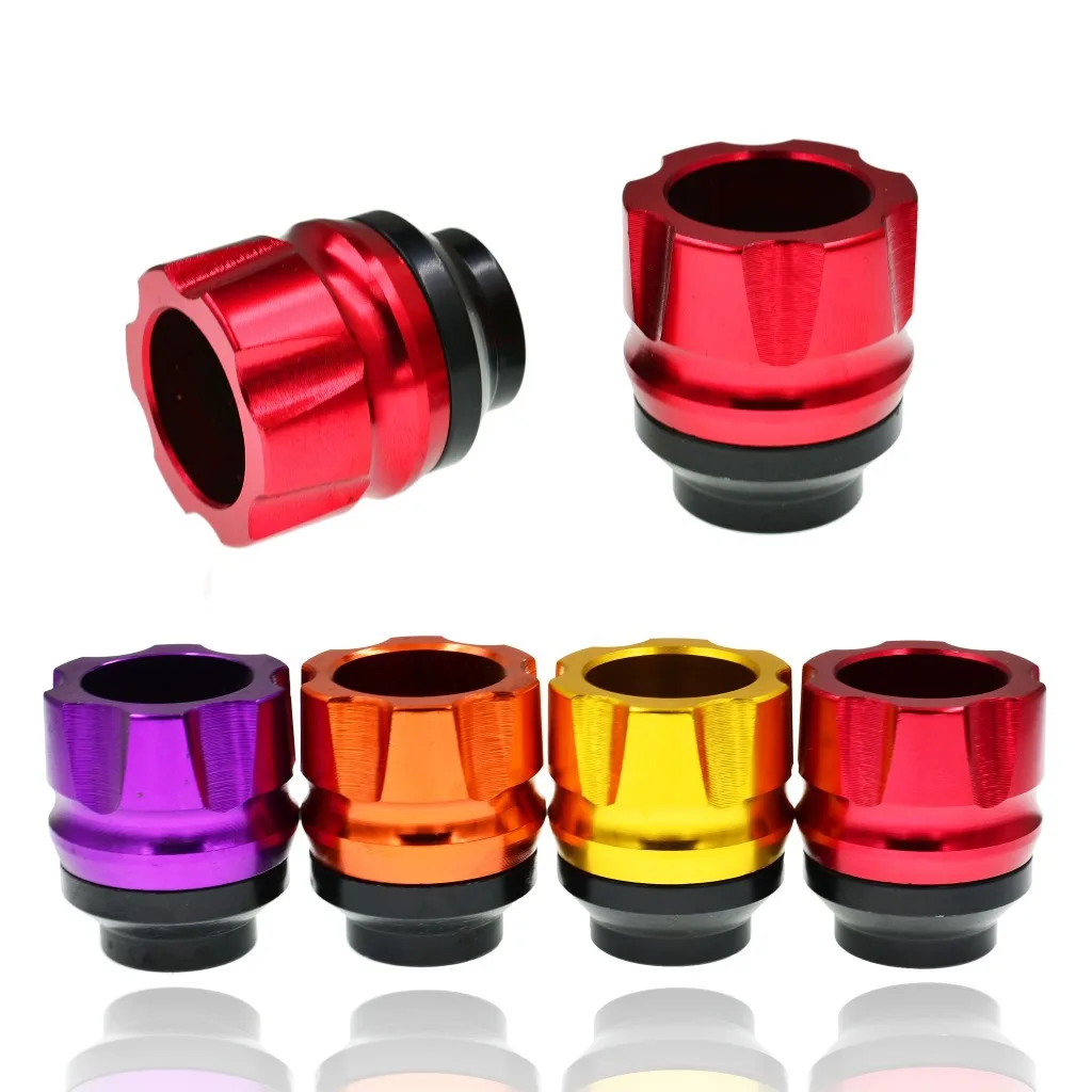 1 pair Front Fork Wheel Frame Sliders Motorbike Falling Protection Scooter Moped CNC Aluminum Motorcycle Accessories
1 pair Front Fork Wheel Frame Sliders Motorbike Falling Protection Scooter Moped CNC Aluminum Motorcycle Accessories