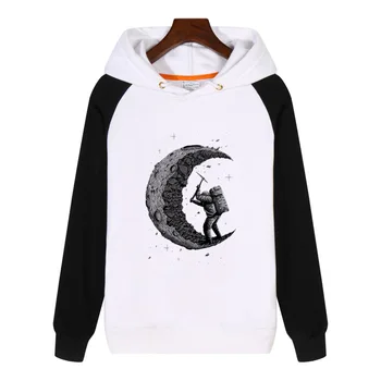 Digging the moon Design Hoodies Sweatshirts winter Streetwear Hip hop Clothes Thick Fleece Clothing Tracksuit Sportswear GA414
Digging the moon Design Hoodies Sweatshirts winter Streetwear Hip hop Clothes Thick Fleece Clothing Tracksuit Sportswear GA414