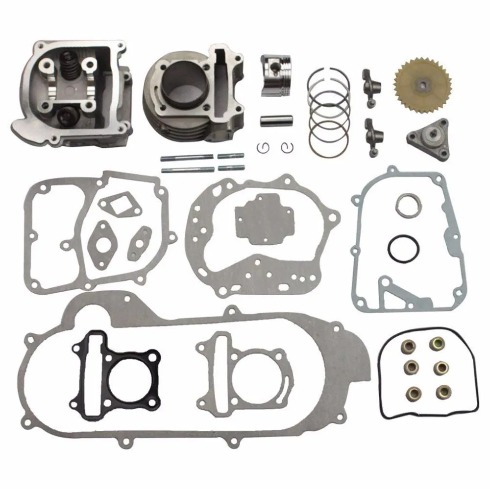 Big Bore Cylinder Rebuild Kit GY6 50cc 139QMB Racing Scooter Parts 64mm Valve
Big Bore Cylinder Rebuild Kit GY6 50cc 139QMB Racing Scooter Parts 64mm Valve