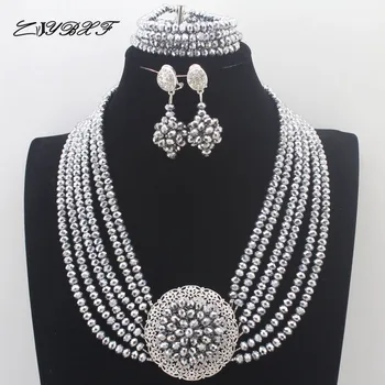 New Fashion Silver African Party Crystal Beads Jewelry Sets African Bridal Wedding Beads Jewelry Sets Free Shipping L0058
New Fashion Silver African Party Crystal Beads Jewelry Sets African Bridal Wedding Beads Jewelry Sets Free Shipping L0058