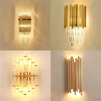 Retro RH K9 Crystal Shades G9 Wall Lamp American Bedside Sconce Lighting Fixtures Lustre Living Room Wall Light
Retro RH K9 Crystal Shades G9 Wall Lamp American Bedside Sconce Lighting Fixtures Lustre Living Room Wall Light