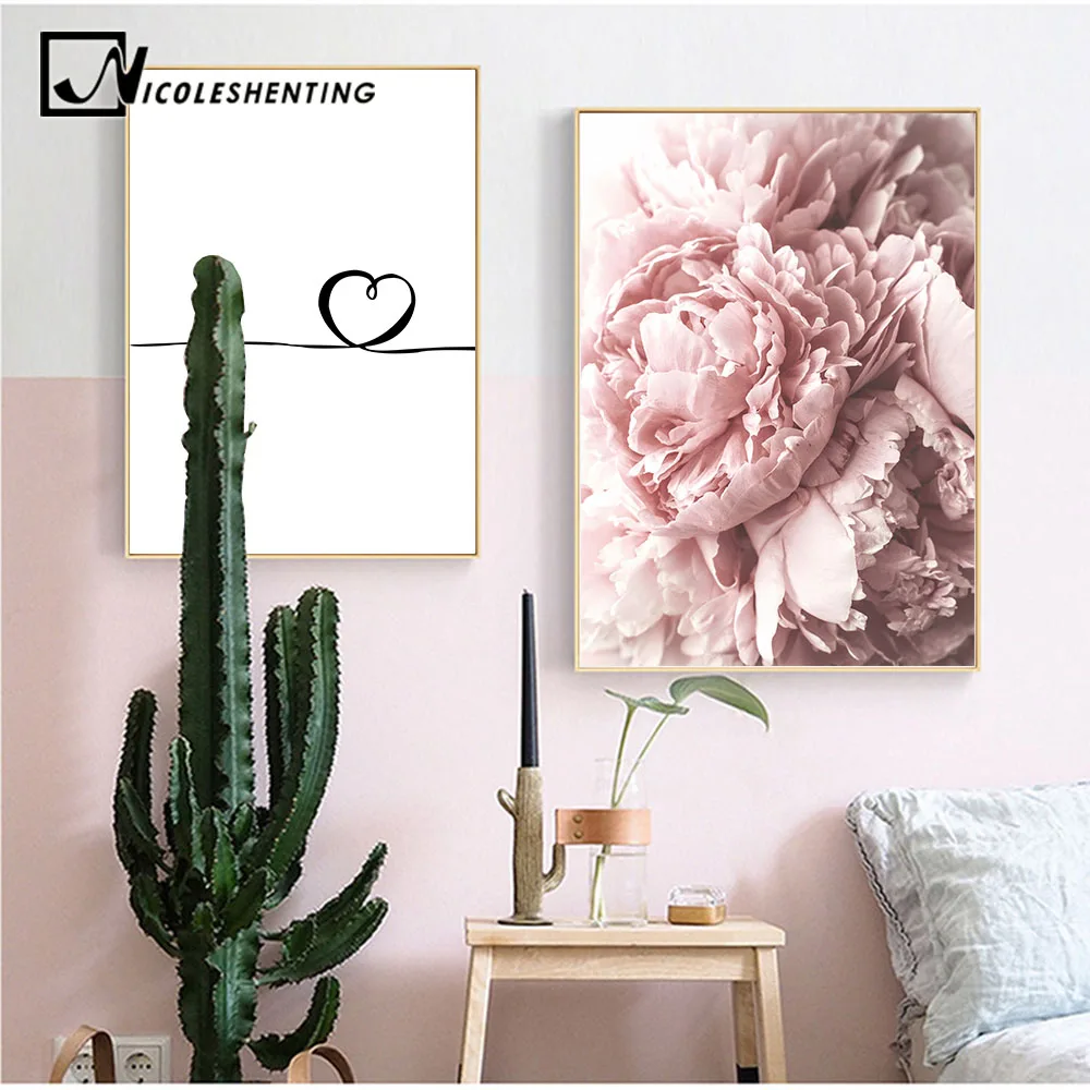 Scandinavian Flower Heart Canvas Art Painting Minimalist Floral Nordic Poster Nursery Print Decoration Picture Modern Home Decor
Scandinavian Flower Heart Canvas Art Painting Minimalist Floral Nordic Poster Nursery Print Decoration Picture Modern Home Decor
