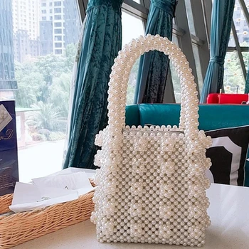 SUNNY BEACH Chic Pearl bags Luxury Beading Box Bag Women Handbags Party Clutch Bag Bolsa Feminin Tote Romantic Dating Bag
SUNNY BEACH Chic Pearl bags Luxury Beading Box Bag Women Handbags Party Clutch Bag Bolsa Feminin Tote Romantic Dating Bag