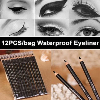 Professional Makeup Black Eyeliner Pencil 3g Water Proof Long-Lasting Natural Eye liner Pen Cosmetic Kit
Professional Makeup Black Eyeliner Pencil 3g Water Proof Long-Lasting Natural Eye liner Pen Cosmetic Kit
