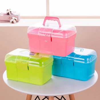 Hand-held Desktop Storage Box Plastic Makeup Organizer Jewelry Nail Polish Pen Container Manicure Tool Case Nail Art Equipment
Hand-held Desktop Storage Box Plastic Makeup Organizer Jewelry Nail Polish Pen Container Manicure Tool Case Nail Art Equipment
