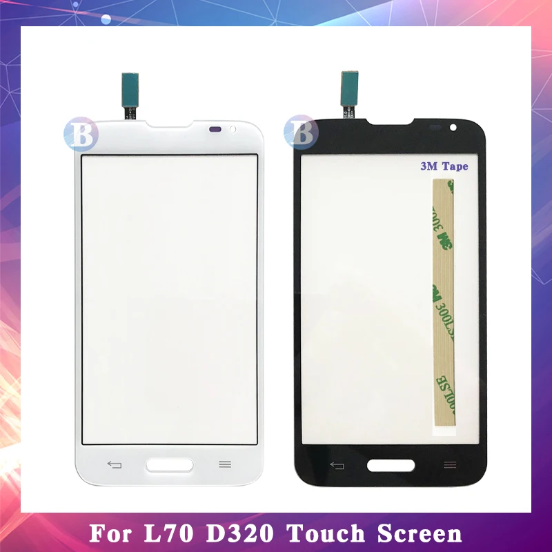 High Quality 4.5" For LG L70 D320 and L70 D325 Touch Screen Digitizer Sensor Outer Front Glass Lens Panel Black White
High Quality 4.5" For LG L70 D320 and L70 D325 Touch Screen Digitizer Sensor Outer Front Glass Lens Panel Black White