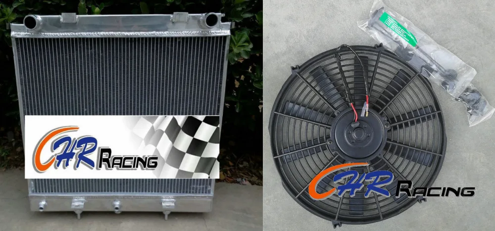 Aluminum Radiator + Fan for Land Rover RANGE ROVER P38 2.5TD TURBO DIESEL BMW ENGINE 94-02
Aluminum Radiator + Fan for Land Rover RANGE ROVER P38 2.5TD TURBO DIESEL BMW ENGINE 94-02