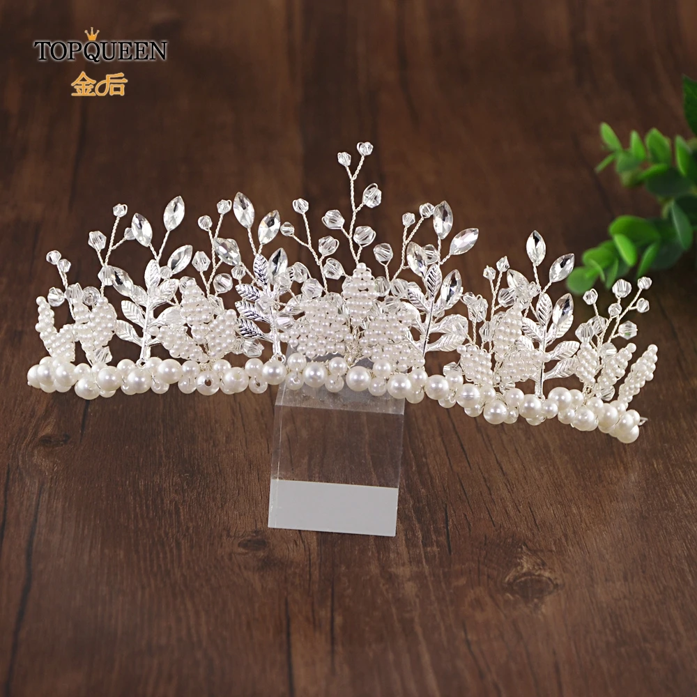 TOPQUEEN HP196-S Wedding Hair Accessories Rhinestone hair ornaments for wedding Bridal headdresses with pearl Fast delivery
TOPQUEEN HP196-S Wedding Hair Accessories Rhinestone hair ornaments for wedding Bridal headdresses with pearl Fast delivery