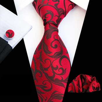 3 Pcs/Set 8cm Formal Ties Set for Men Wedding Party Red Paisley Necktie Sets with Handkerchief Cufflink
3 Pcs/Set 8cm Formal Ties Set for Men Wedding Party Red Paisley Necktie Sets with Handkerchief Cufflink