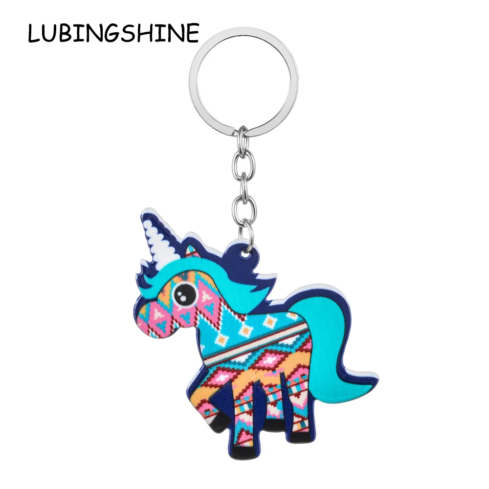 LUBINGSHINE Unicorn Keychain Metal Key Ring Handbag Enamel Animal Pendant Women Girls Fashion Jewelry Accessory Gift
LUBINGSHINE Unicorn Keychain Metal Key Ring Handbag Enamel Animal Pendant Women Girls Fashion Jewelry Accessory Gift