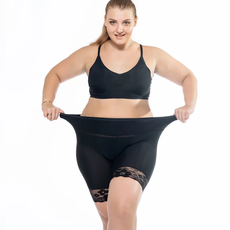 Summer Plus Size Mesh Seamless High Waist Short leggings Pants Women Elastic Abdomen Lace Large Sculpting Short
Summer Plus Size Mesh Seamless High Waist Short leggings Pants Women Elastic Abdomen Lace Large Sculpting Short