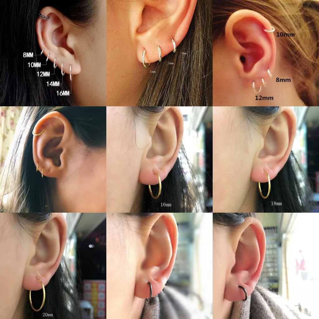ROXI 925 Sterling Silver Earrings For Women Simple Ear Bone Hoop Earrings Mini Small Ear Buckle Round Circle Earing Jewelry Gift
ROXI 925 Sterling Silver Earrings For Women Simple Ear Bone Hoop Earrings Mini Small Ear Buckle Round Circle Earing Jewelry Gift