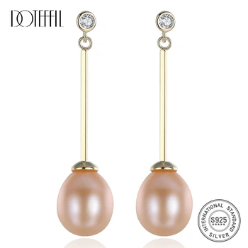 DOTEFFIL Earrings Natural Freshwater Pearl 925 Sterling Silver Tassel Long section Earrings Pearl Jewelry Women Wedding/Party
DOTEFFIL Earrings Natural Freshwater Pearl 925 Sterling Silver Tassel Long section Earrings Pearl Jewelry Women Wedding/Party