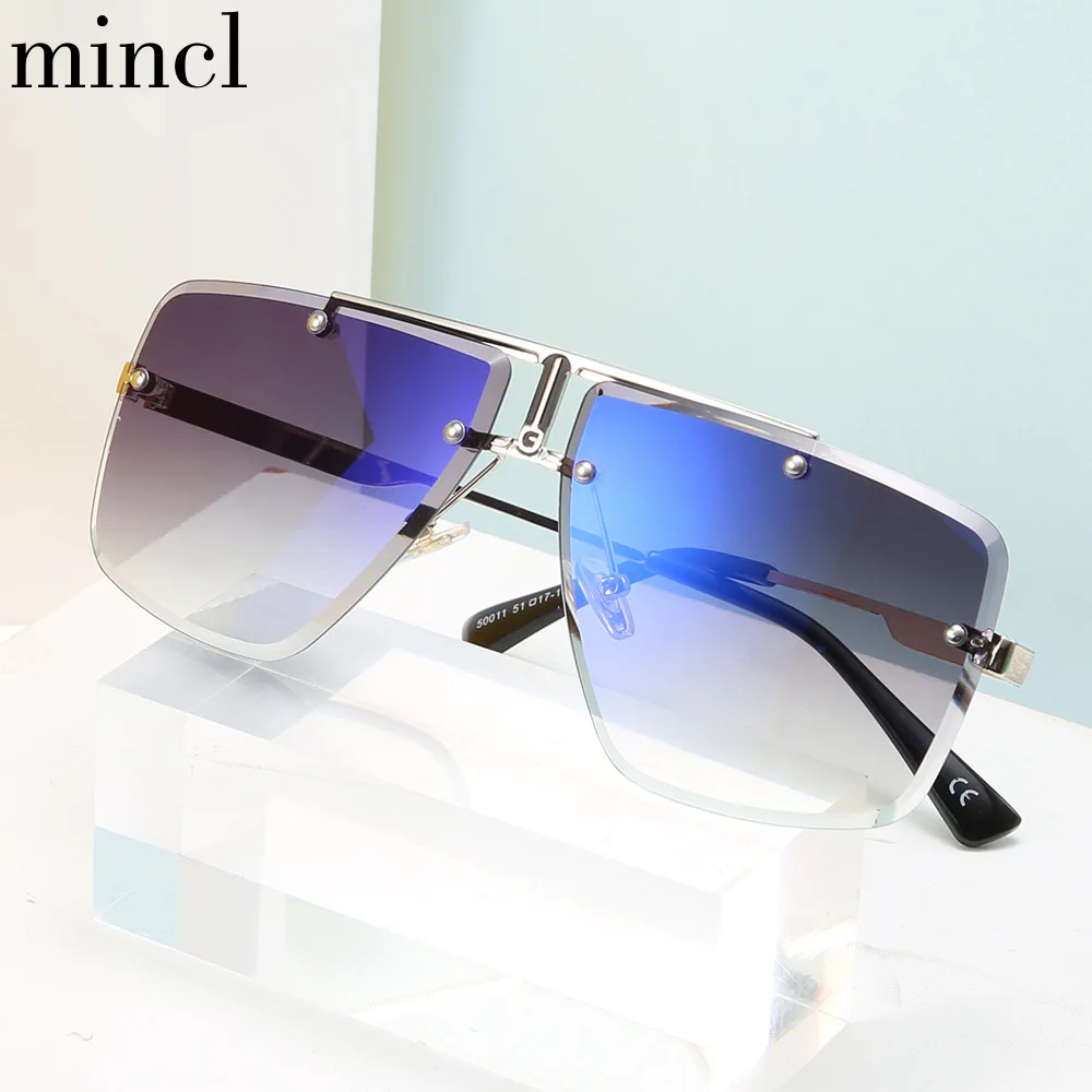 Rectangle Rimless Sunglasses Women Brand Designer Fashion Metal Square Sun Glasses Brown Pink Female Summer Beach Eyewear NX
Rectangle Rimless Sunglasses Women Brand Designer Fashion Metal Square Sun Glasses Brown Pink Female Summer Beach Eyewear NX