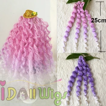 New Item 25cm*100cm Jerry Curly Hair Extensions for DIY BJD/SD/Bly the/American Doll Hair
New Item 25cm*100cm Jerry Curly Hair Extensions for DIY BJD/SD/Bly the/American Doll Hair