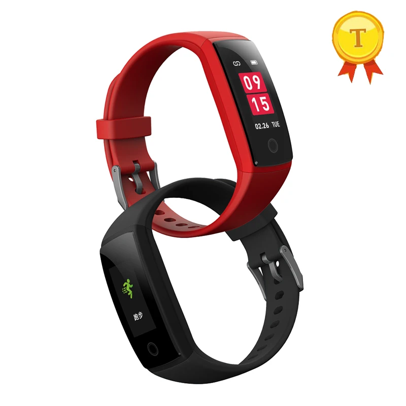 Factory Price 0.96"inch OLED Bluetooth Smart Bracelet Intelligent Heart Rate Blood Pressure Monitor Band for ios android | Электроника