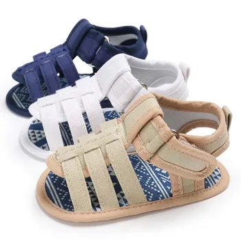 New 0-18M Baby Boys Soft Bottom Summer Kids Shoes Sandals Striped Footwear Newborn Toddler Non Slip Shoes S2
New 0-18M Baby Boys Soft Bottom Summer Kids Shoes Sandals Striped Footwear Newborn Toddler Non Slip Shoes S2