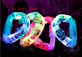 100pcs Colorful LED Flashing Baby Rattle Hand Bell Light Up LED Tambourine Luminous Toys rave Bar KTV Party Prop
100pcs Colorful LED Flashing Baby Rattle Hand Bell Light Up LED Tambourine Luminous Toys rave Bar KTV Party Prop