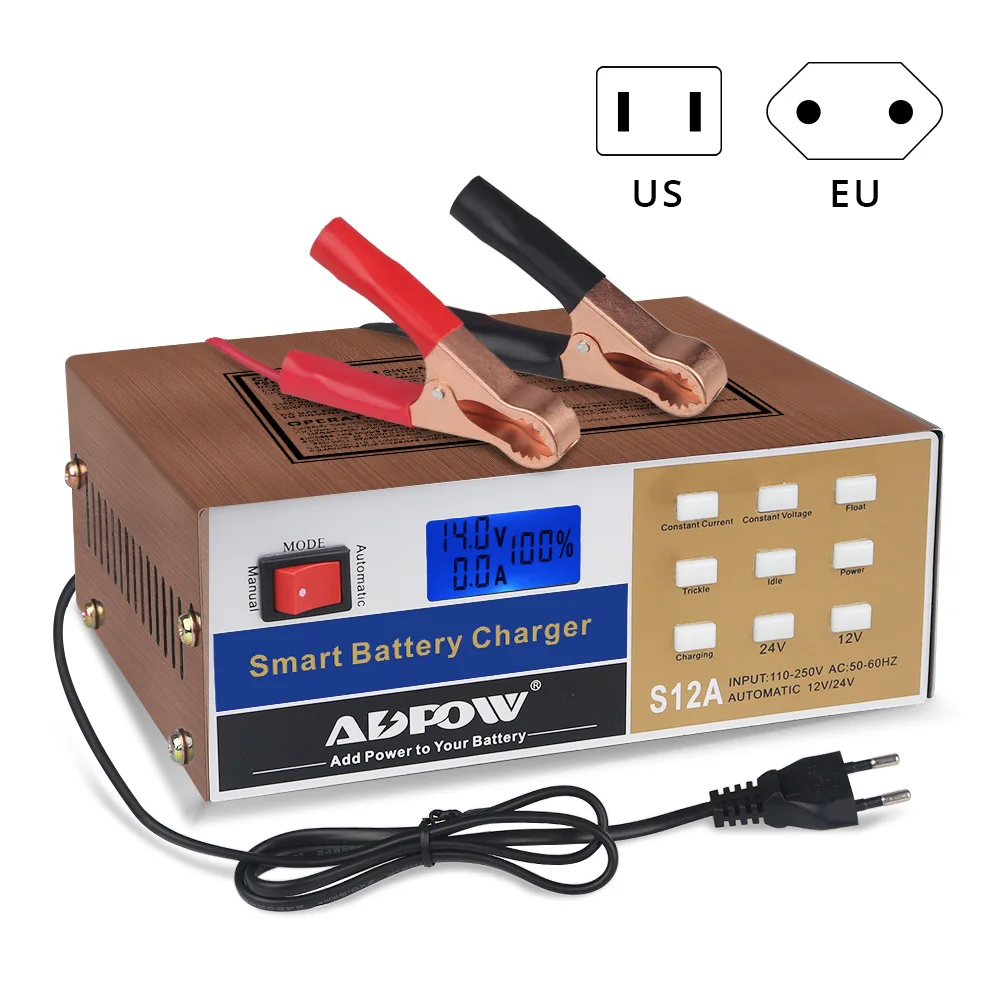 12v 24v Car Battery Charger Full Automatic Battery Charger Intelligent Pulse Repair Type 100Ah For Motorcycle Auto Truck
12v 24v Car Battery Charger Full Automatic Battery Charger Intelligent Pulse Repair Type 100Ah For Motorcycle Auto Truck